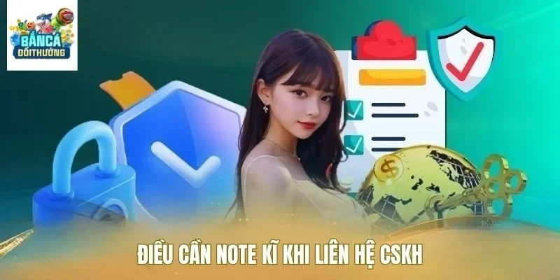 Điều cần note kĩ khi liên hệ CSKH