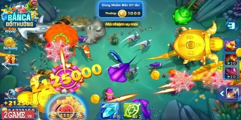 Mẹo Bắn Cá Xèng bằng cách bắn cá nhỏ